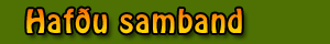 hafdu samband